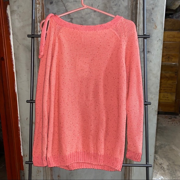Panicale Coral Sequins Wool Silk Cashmere Sweater - Picture 2 of 8